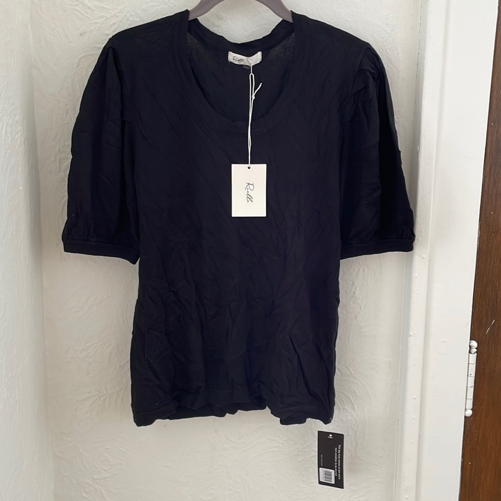 RIELLE Dailylook Balloon Sleeve Women’s Blouse Size XL